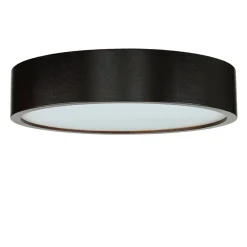 Lamkur Deckenleuchte Wohnzimmer Rund Holzlampe Braun< Deckenleuchten|Flurlampen