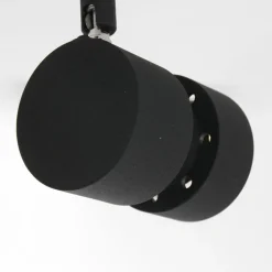 Wohnzimmerlampen|Metall Lampen*Steinhauer Deckenspot beweglich Schwarz 134 cm inkl. GU10 6-flmg