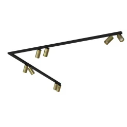 Deckenleuchten|Spots*Nowodvorski Deckenspot 8-flammig GU10 2x 150 cm Messing Metall