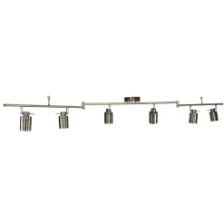 Searchlight Deckenspot 6-flammig IP44 GU10 in Messing Antik Metall Bad< Wohnzimmerlampen|Metall Lampen