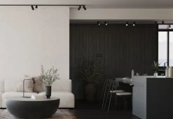 Nowodvorski Deckenspot 8-flammig Schwarz 400 cm lang XXL GU10 verstellbar< Metall Lampen|Wohnzimmerlampen