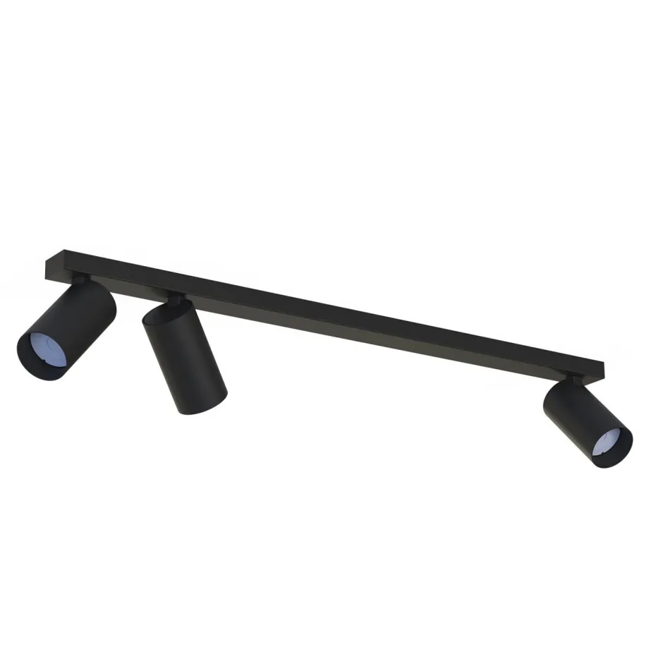 Nowodvorski Deckenspot 3-flammig Schwarz GU10 Metall verstellbar< Deckenleuchten|Flurlampen