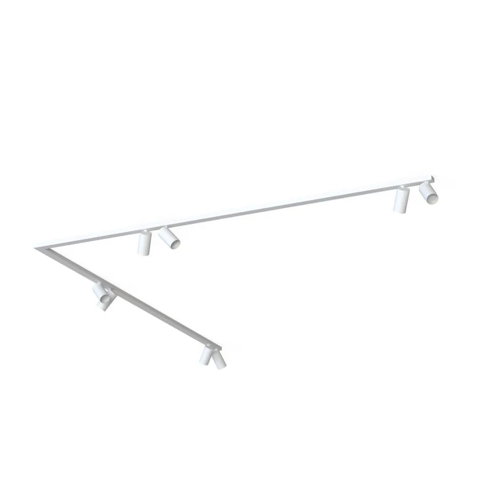 Nowodvorski Deckenspot groß 2x 2 m 8-flammig Weiß GU10 schwenkbar< Deckenleuchten|Spots