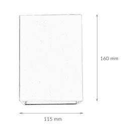 Flurlampen|Bürolampen*Luminex Deckenspot GU10 Weiß Metall eckig 11,5 cm breit DOWNLIGHT