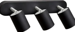 Nowodvorski Deckenspot in Schwarz 3-flmg< Wohnzimmerlampen|Moderne Lampen