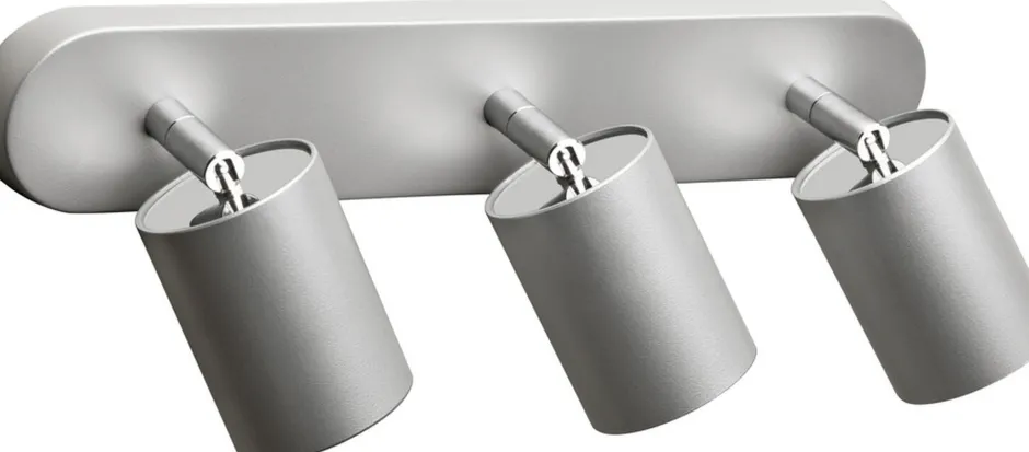 Deckenleuchten|Spots*Nowodvorski Deckenspot in Silber 3-flmg