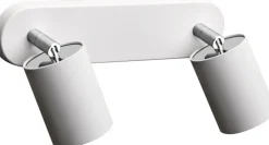 Nowodvorski Deckenspot in Weiß 2-flmg< Deckenleuchten|Flurlampen