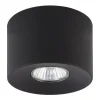 TK Lighting Deckenspot Metall Ø 11 cm rund klein flach GU10 Schwarz< Spots|Küchenlampen
