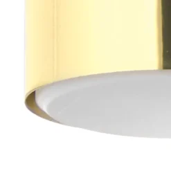 Deckenleuchten|Flurlampen*TK Lighting Deckenspot Metall klein Ø 8 cm flach blendarm in Gold