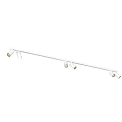 Nowodvorski Deckenspot Modern 200 cm lang 6-flammig GU10 in Weiß Gold< Deckenleuchten|Flurlampen