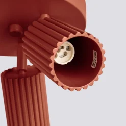 Sollux Deckenstrahler 3-flammig Ø 19,5 cm klein schwenkbar Rot GU10< Flurlampen|Wohnzimmerlampen