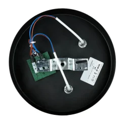 Deckenleuchten|Flurlampen*Easylight Deckenstrahler 3-flammig Schwarz Metall Ø 20 cm GU10