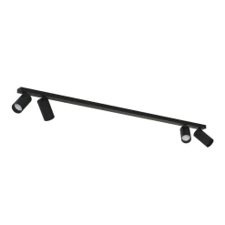 Nowodvorski Deckenstrahler 4-flammig Schwarz GU10 118 cm lang Modern< Deckenleuchten|Spots