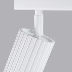 Flurlampen|Wohnzimmerlampen*Sollux Deckenstrahler 3-flammig Weiß GU10 B: 45 cm klein Aluminium