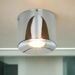 TK Lighting Deckenstrahler in Chrom Metall GU10 akzentuiertes Licht< Metall Lampen|Küchenlampen