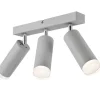 Lamkur Deckenstrahler Lampe Silber Aluminium Innenleuchte< Deckenleuchten|Flurlampen