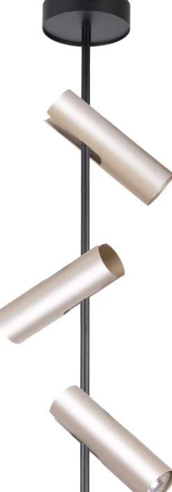 Sigma Deckenstrahler Metall Gold Schwarz verstellbar GU10< Deckenleuchten|Spots