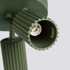 Sollux Deckenstrahler Modern rund Ø 19,5 cm klein Grün 3x GU10< Flurlampen|Wohnzimmerlampen