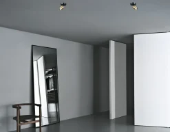 Masterlight Deckenstrahler rund Schwarz Gold klein Ø 11 cm< Spots|Wandleuchten