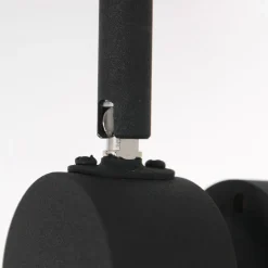 Deckenleuchten|Spots*Steinhauer Deckenstrahler Schwarz 4-flmg 90 cm inkl. GU10 flexibel