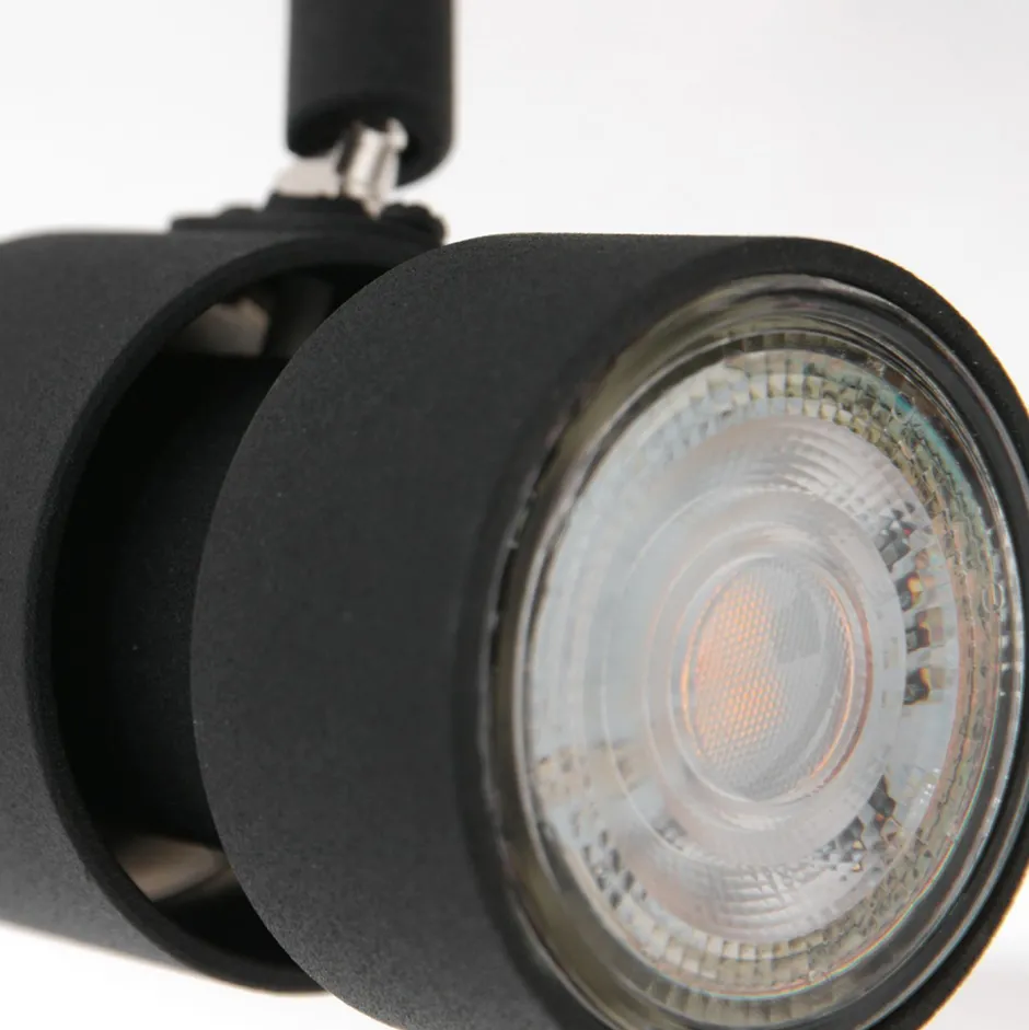 Deckenleuchten|Spots*Steinhauer Deckenstrahler Schwarz 4-flmg 90 cm inkl. GU10 flexibel