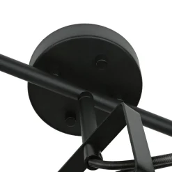 Easylight Deckenstrahler Schwarz Metall E14 Retro Wohnzimmer< Deckenleuchten|Flurlampen