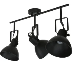 Easylight Deckenstrahler Schwarz Metall E14 Retro Wohnzimmer< Deckenleuchten|Flurlampen