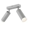 Moderne Lampen|Küchenlampen*Lamkur Deckenstrahler Spot Silber Modern Aluminium Lampe
