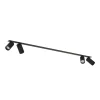 Deckenleuchten|Spots*Nowodvorski Deckenstrahler Unterputz 118 cm lang 4-flammig GU10 Schwarz