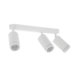 TK Lighting Deckenstrahler Weiß 55 cm lang Metall GU10 3-flammig< Deckenleuchten|Flurlampen