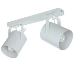 Deckenleuchten|Flurlampen*Easylight Deckenstrahler Weiß 2 flmg E27