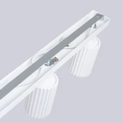 Sollux Deckenstrahler Weiß 4-flammig GU10 81 cm lang schwenkbar< Wohnzimmerlampen|Metall Lampen