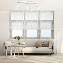 Luminex Deckenstrahler Weiß 3-flammig GU10 schwenkbar< Deckenleuchten|Spots