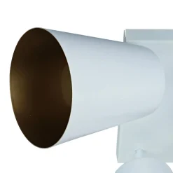 Deckenleuchten|Spots*Emibig Deckenstrahler Weiß Gold Metall Retro 4-flammig E27