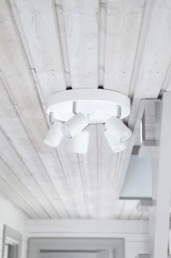 Flurlampen|Wohnzimmerlampen*By Rydéns Deckenstrahler Weiß GU10 4-flammig klein Ø 30 cm