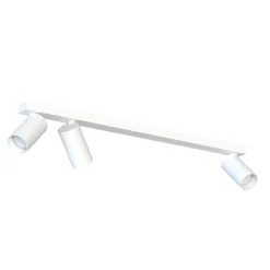 Nowodvorski Deckenstrahler Weiß Metall Modern 3-flammig GU10 70 cm< Metall Lampen|Wohnzimmerlampen