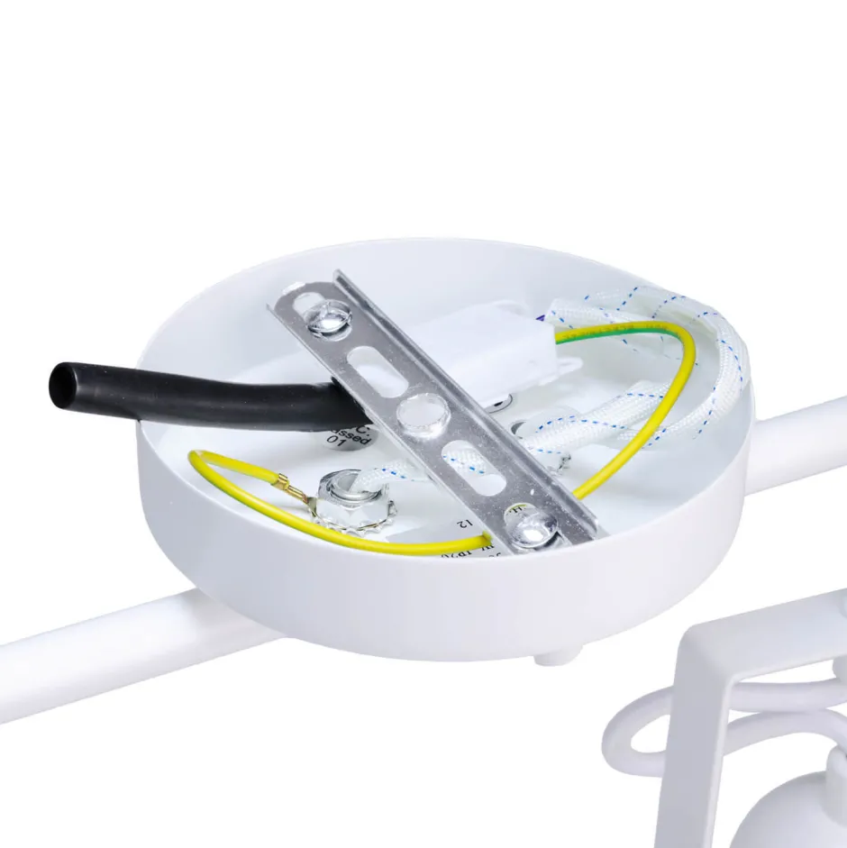 Deckenleuchten|Flurlampen*Easylight Deckenstrahler Weiß Retro Design E14 Wohnzimmer