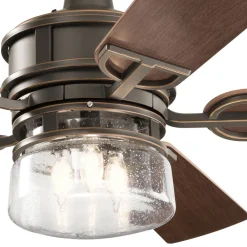 Elstead Deckenventilator mit Beleuchtung Ø132cm Fernbedienung< Deckenleuchten