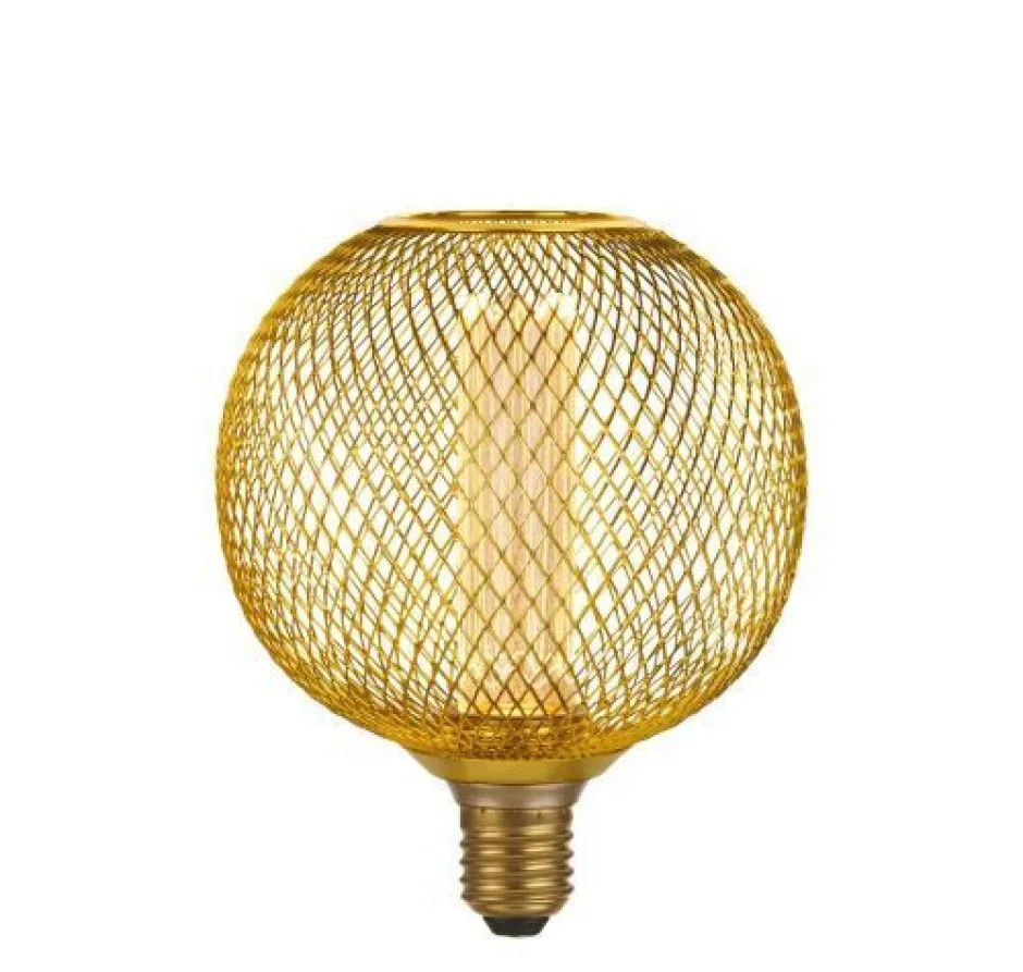 Leuchtmittel*Searchlight Deko Leuchtmittel LED in Gold E27 1800 K 120 lm dimmbar - LM175