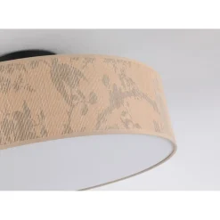 Searchlight Dekorative Deckenleuchte Bambus Muster E27 3-flammig< Flurlampen|Wohnzimmerlampen