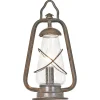 Rustikale Lampen|Vintage Lampen*Elstead Dekorative Gartenlampe Schmiedeeisen H:36cm IP43