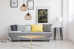 Belis Dekorative Hängelampe Holz E27 35 cm 2-flammig wohnlich< Hängelampen|Bürolampen