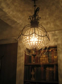 Elstead Dekorative Hängeleuchte Kristall Schirm Premium Design< Hängelampen|Küchenlampen