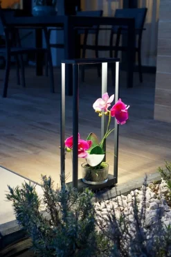 SU-MA Dekorative LED Stehlampe Aluminium IP65 50 cm 9 W Außen< Wegeleuchten|Led Außenleuchten