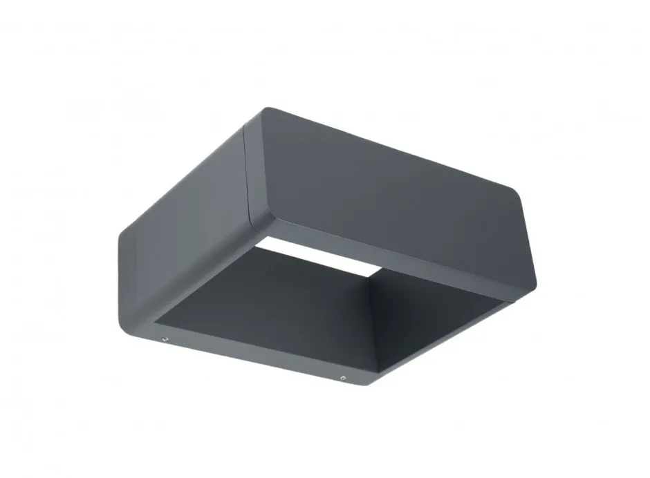 SU-MA Dekorative LED Wandleuchte Glas Aluminium IP65 386 lm< Außenwandleuchten|Led Außenleuchten