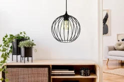 Belis Dekorative Pendelleuchte Draht Kugel Metall E27 Ø23 cm< Hängelampen|Bürolampen