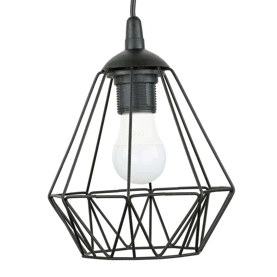 Luminex Dekorative Pendelleuchte ARIYAN Retro länglich< Esszimmer Lampen|Wohnzimmerlampen