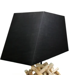 Suna Living Dekorative Tischleuchte Treibholz Stoffschirm Handarbeit< Moderne Lampen|Stofflampen