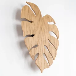 Wandleuchten|Flurlampen*TK Lighting Dekorative Wandlampe Holz Blatt indirektes Licht H: 40 3x G9