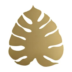 TK Lighting Dekorative Wandleuchte in Gold 39 cm hoch Blatt< Wandleuchten|Flurlampen